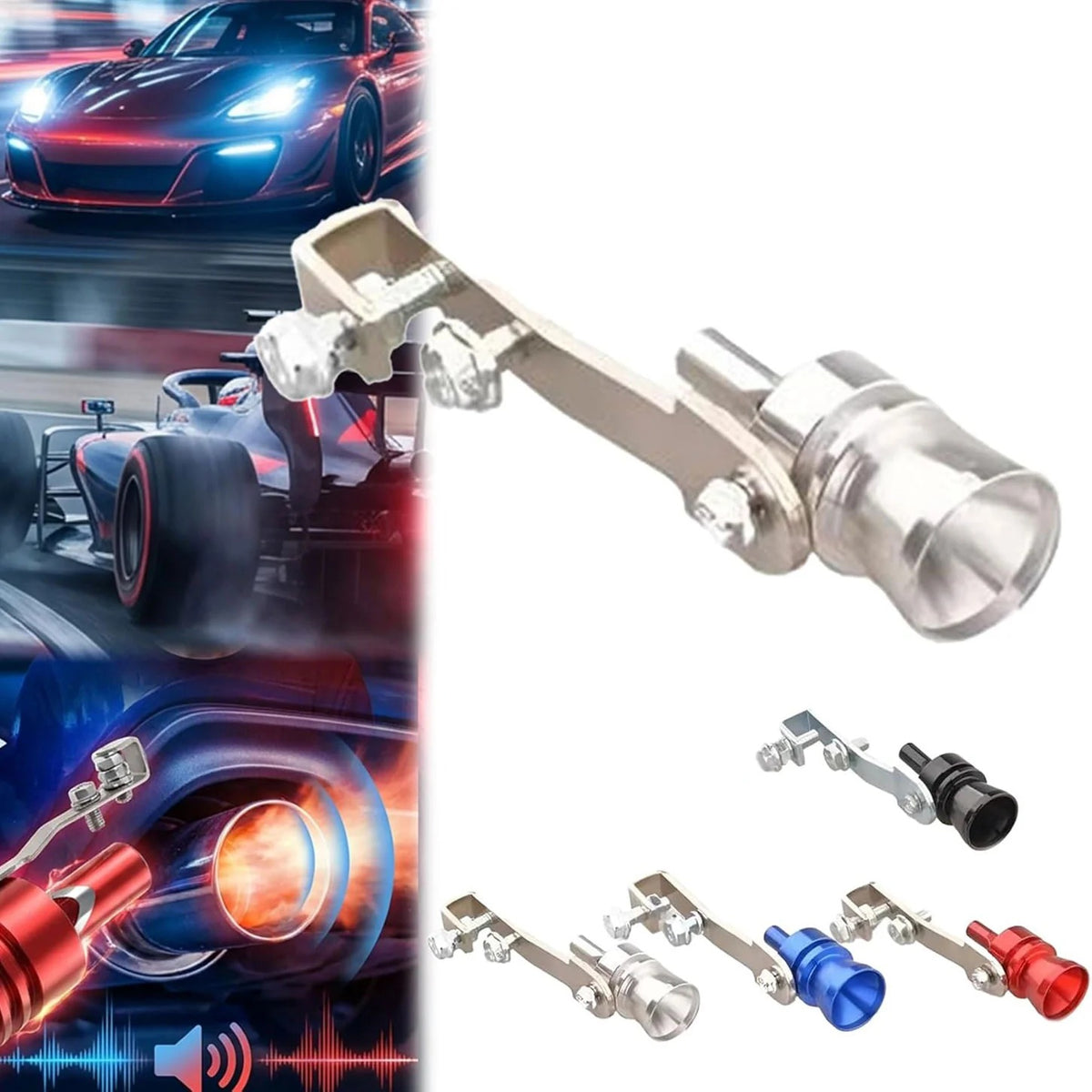 【Kúpte 1 a získajte 1 zadarmo】Turbo zvuková píšťalka na výfuk – odolná a pútavá kovová