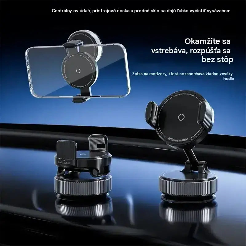 1 kus za 22 € ✨💪 Nastaviteľný magnetický držiak do auta s prísavkou, univerzálny pevný magnetický držiak na telefón, doplnok do interiéru auta