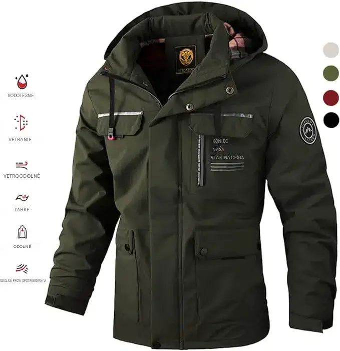 🔥【M-4XL】 jeseň a zima 2026 nová outdoorová horolezecká bunda odolná voči vetru a vode-K