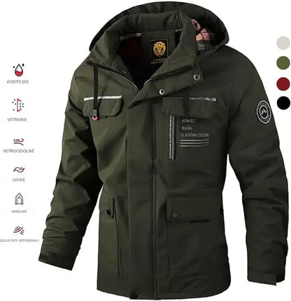 🔥【M-4XL】 jeseň a zima 2026 nová outdoorová horolezecká bunda odolná voči vetru a vode-K