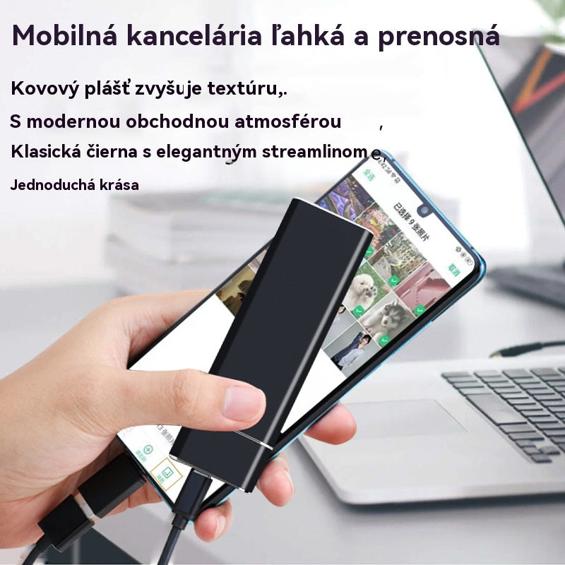 【30 TB len za polovicu ceny】🔥Nové prenosný externý pevný disk, s vysokou rýchlosťou a väčším kapacitou