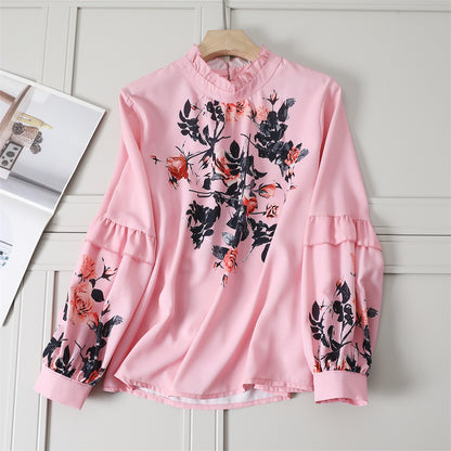 👚Cămăși noi de damă, mâneci lungi, vintage, din dantelă, la modă