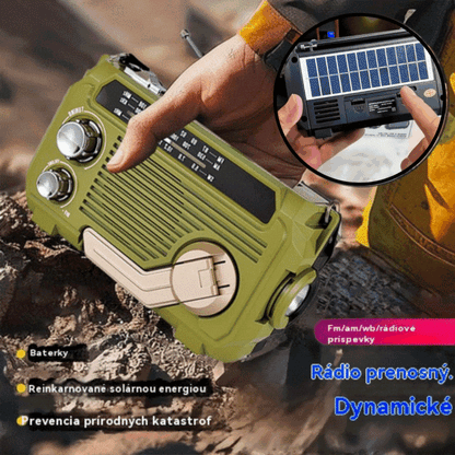 🏕️【59% OFF】(Zaručená pravosť) Multifunkčné prenosné svietidlo s AM rádiom