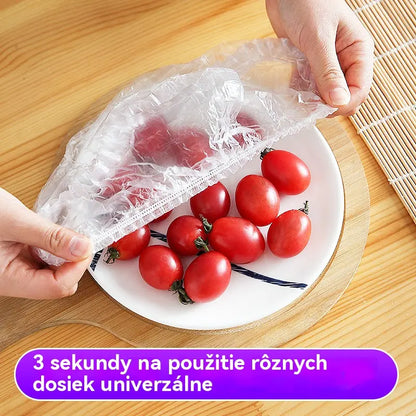 🔥【100 ks】Jednorazové viečko na ochranu čerstvosti potravín