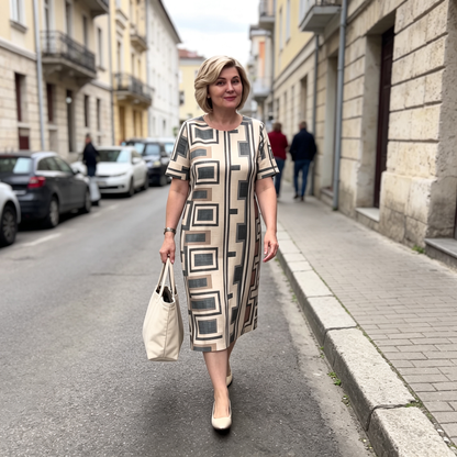 🌷🔥【S-5XL】Vysoko kvalitné, pohodlné a štýlové šaty nadmernej veľkosti
