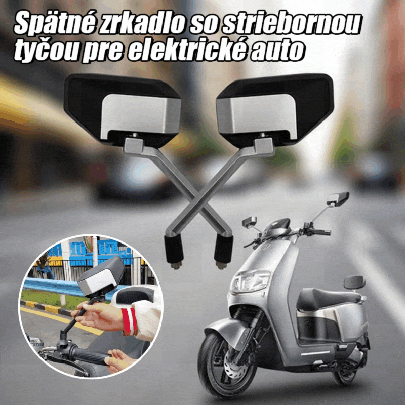 🎉【50% OFF】🏍️🪞 Nastaviteľné HD spätné zrkadlo pre motocykle