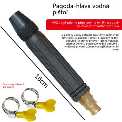 Posledný deň, zľava 55 % -【Dve sady len za 21 eur】 Domáca vysokotlaková striekacia pištoľ