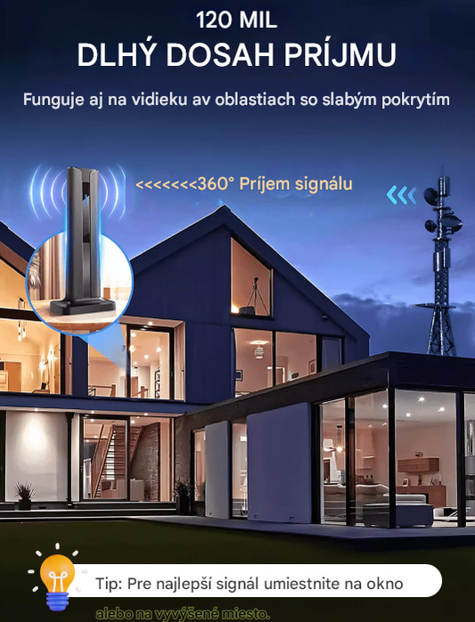 🔥50%OFF🔥Vnútorné HD digitálny televízny prijímač🌐