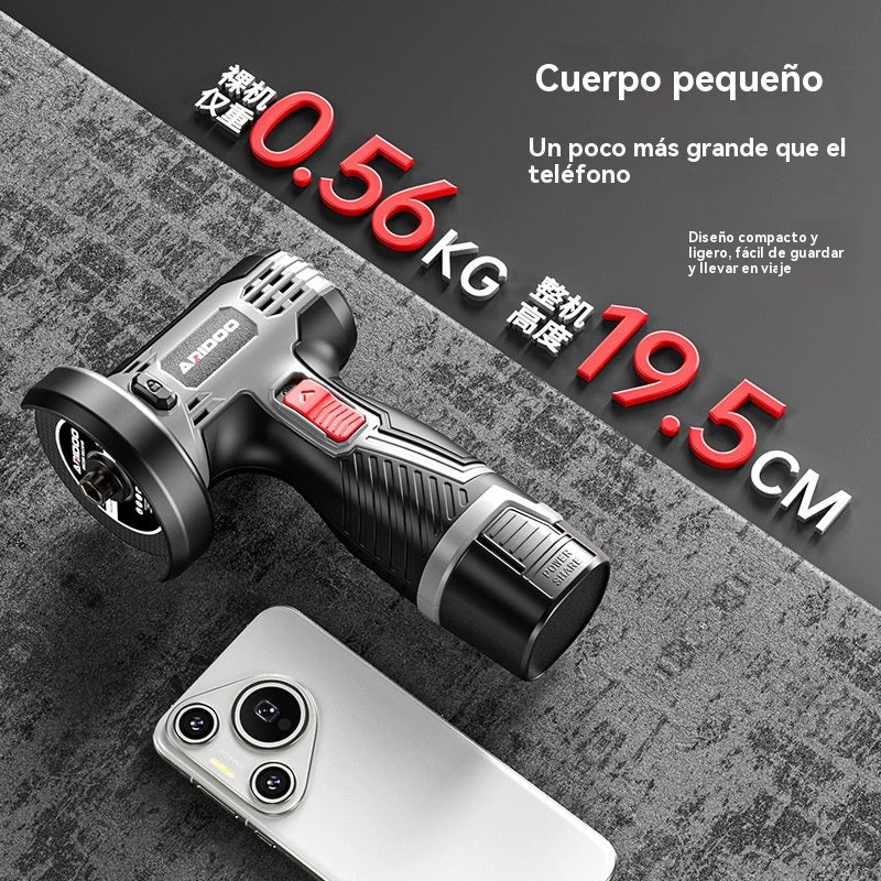 🔥【Oferta por tiempo limitado】🧰Mini amoladora angular de 12 V con disco de corte