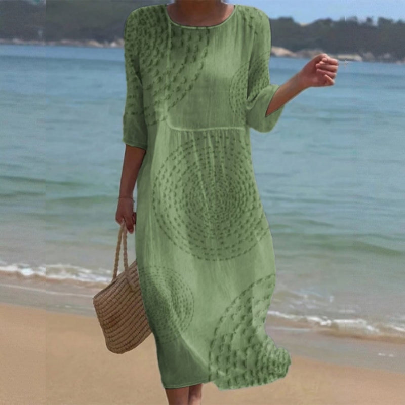 👗 ¡Último día con un 50 % de descuento 【XS-4XL】Elegante vestido casual de verano: transpirable, cómodo, versátil y favorecedor.
