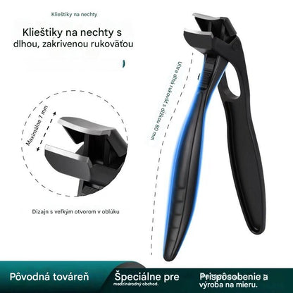 🔥50%OFF🔥Zakrivené klieštiky na nechty z nehrdzavejúcej ocele: Ergonomické a ľahko použiteľné pre seniorov