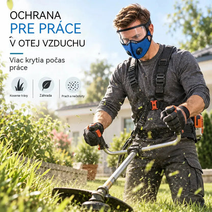 🔥 【Kúpte 1 a získajte 1 zadarmo】 Multifunkčný ochranný štít na tvár na šport a prácu 🚴 | Odnímateľný štít na tvár s vysokým rozlíšením · Vhodný na cyklistiku, kosenie trávnika a prašnú prácu · Dostupné v 4 farbách