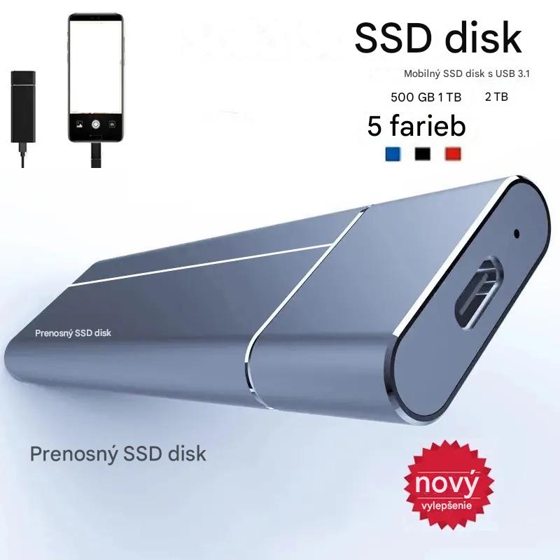 💖Malý mobilný SSD【 4TB】