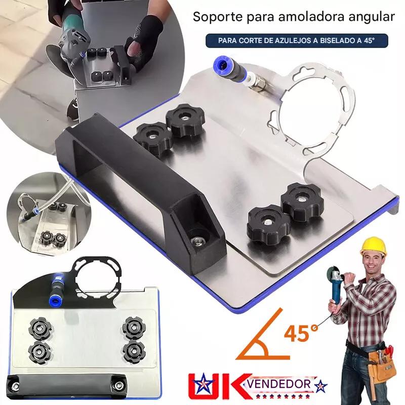 🧰Soporte de amoladora angular para corte en bisel de 45°