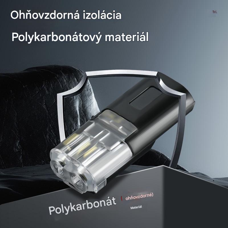 🏆【10 položiek 】Dvojitý káblový konektor s poistnou sponou