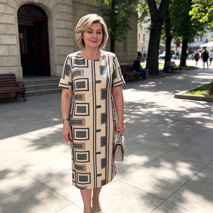 🌷🔥【S-5XL】Vysoko kvalitné, pohodlné a štýlové šaty nadmernej veľkosti