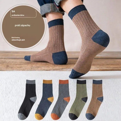 🧦🧦【10 párov】Pánske teplé dezodoračné ponožky absorbujúce pot