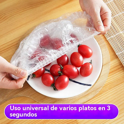 🔥【100 uds】Tapa de frescura desechable de grado alimenticio