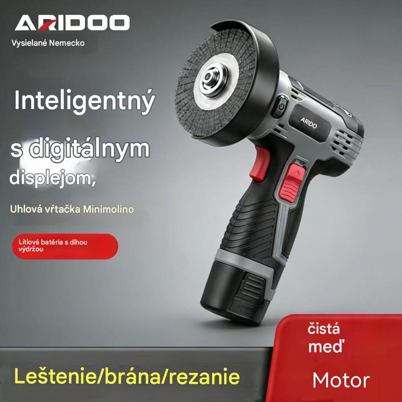 🔥【Časovo obmedzená ponuka】🧰12V mini uhlová brúska s rezným kotúčom