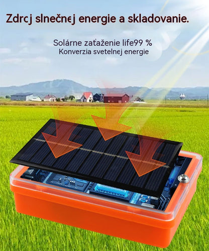 🐦🦉【Novinka】Kompletne vylepšený solárny/veterný nastaviteľný sonický odpudzovač vtákov