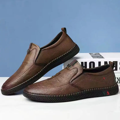 【38-44】Kožené mäkké topánky pre starších mužov｜Priedušné a pohodlné｜Chôdza bez únavy👞