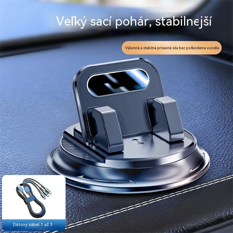 🎯 50% zľava na celý web! Otočný držiak na telefón – bezpečný a stabilný držiak na palubnú dosku, vysoko priľnavý gumený materiál 🧭🔄 【Zaručená kvalita】