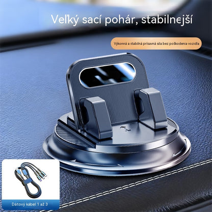 🎯 50% zľava na celý web! Otočný držiak na telefón – bezpečný a stabilný držiak na palubnú dosku, vysoko priľnavý gumený materiál 🧭🔄 【Zaručená kvalita】