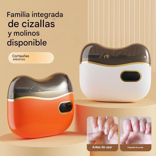 ✂️💅🔥50%OFF🔥 Lima de uñas eléctrica multifuncional, cortauñas eléctrico con protección antipellizcos