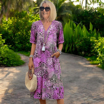 【S-3XL】Iris – Vestido ligero y vaporoso con un corte favorecedor-4314538