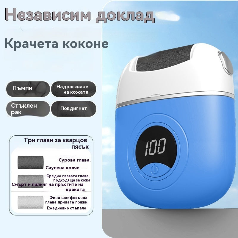 🦶50%OFF🔥Nové elektrické valčeky na chodidlá – odstraňujú odumretú kožu z päty. Elektrické valčeky sú ideálne na starostlivosť o chodidlá.