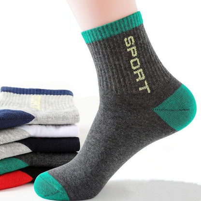 🧦【10 párov】Priedušné, odolné voči zápachu a absorbujúce pot športové ponožky pre mužov