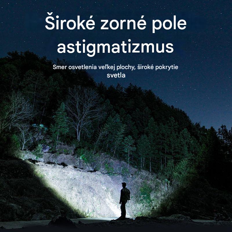 🔦💡⚡50%OFF🔥Vysokopevnostné, odolné a super jasné svietidlo, vhodné na vonkajšie aj domáce použitie, s funkciou zoomu, dlhého dosahu, nabíjania a laserového navádzania.