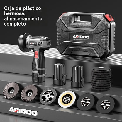 🔥【Oferta por tiempo limitado】🧰Mini amoladora angular de 12 V con disco de corte