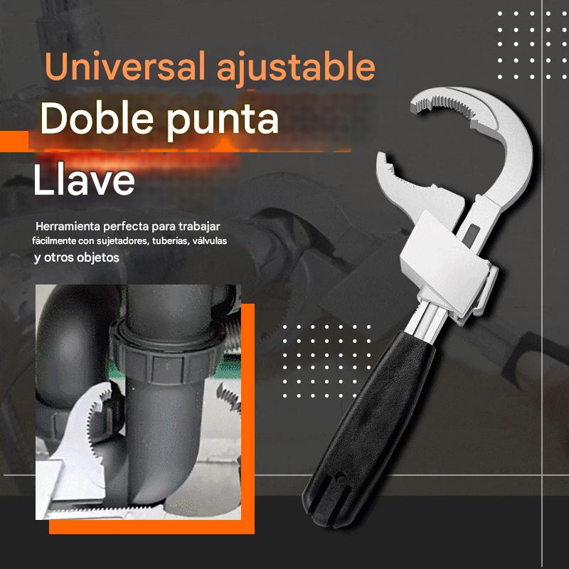 🔥【30% DE DESCUENTO】🔧Herramienta antideslizante para quitar grifos de lavabo de baño con llave multifuncional
