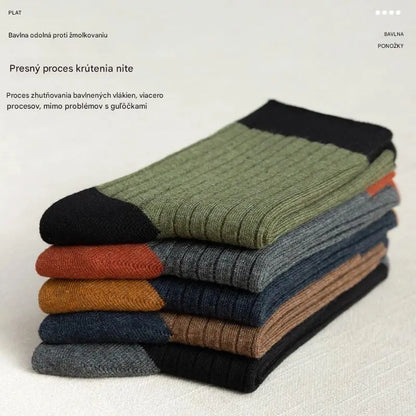 🧦🧦【10 párov】Pánske teplé dezodoračné ponožky absorbujúce pot