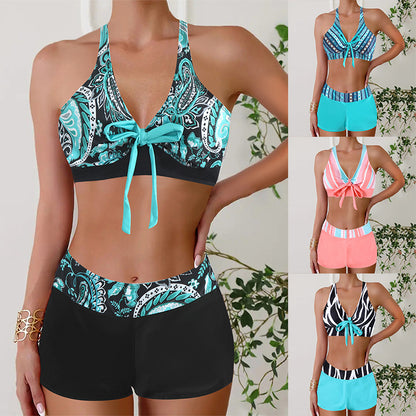 🏊‍👙 Costum de baie elegant, mărime mare, cu imprimeu