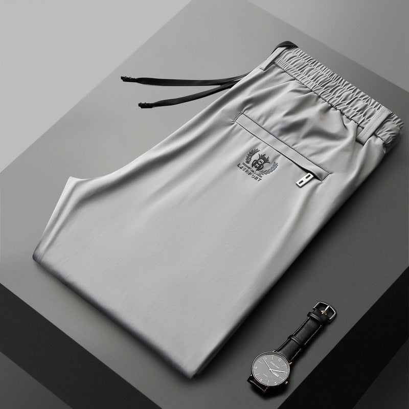🔥👖【40-115 kg】Nowe spodnie z elastycznego jedwabiu na wiosnę i lato 2026