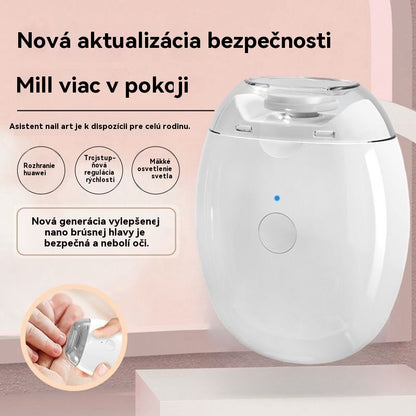 💅 50%OFF ! ✨ Automatický pilník na nechty 1, bezpečná a šetrná starostlivosť o nechty 👶🔧