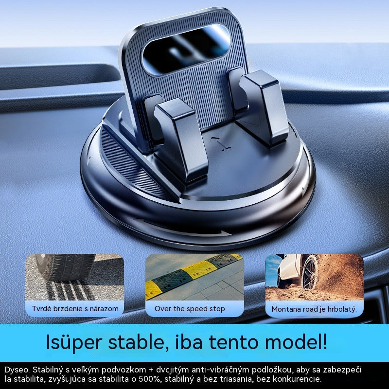 🎯 50% zľava na celý web! Otočný držiak na telefón – bezpečný a stabilný držiak na palubnú dosku, vysoko priľnavý gumený materiál 🧭🔄 【Zaručená kvalita】