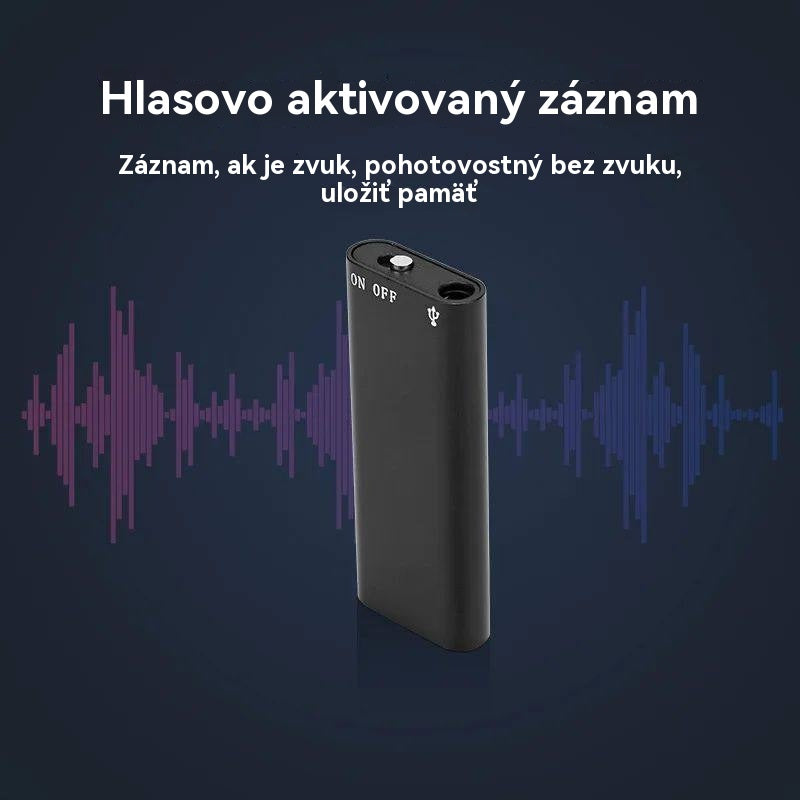 🎁【Špeciálna ponuka 2026: 50 % zľava】Inteligentný hlasom aktivovaný mini diktafón