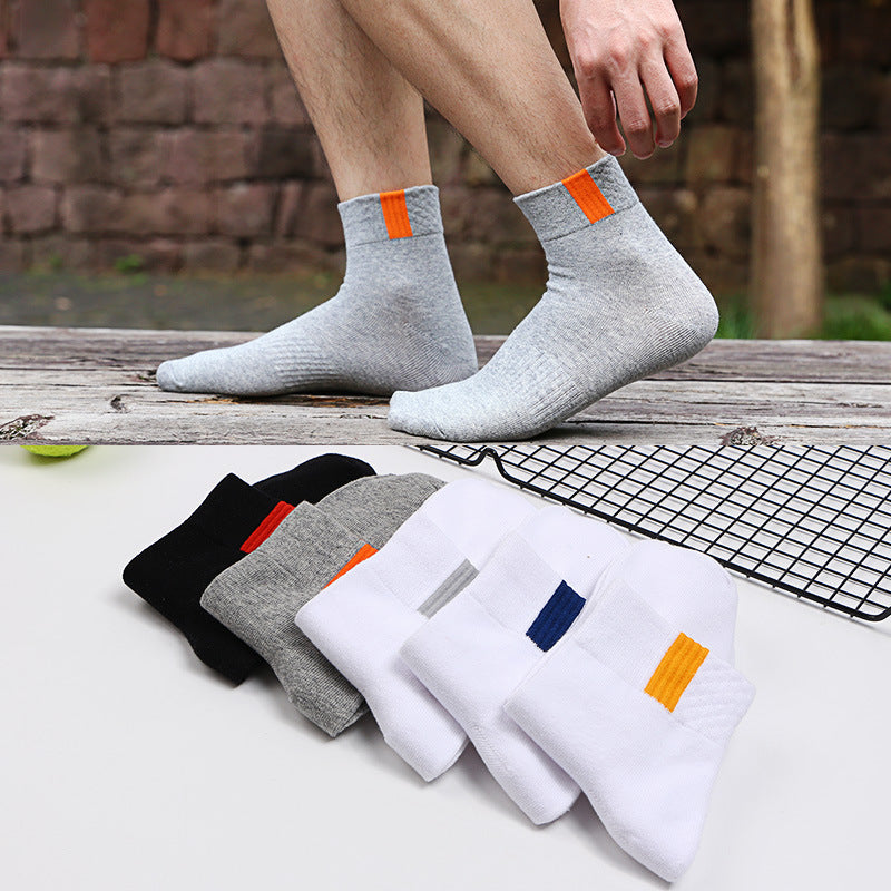 🧦【10 párov】Priedušné, odolné voči zápachu a absorbujúce pot športové ponožky pre mužov
