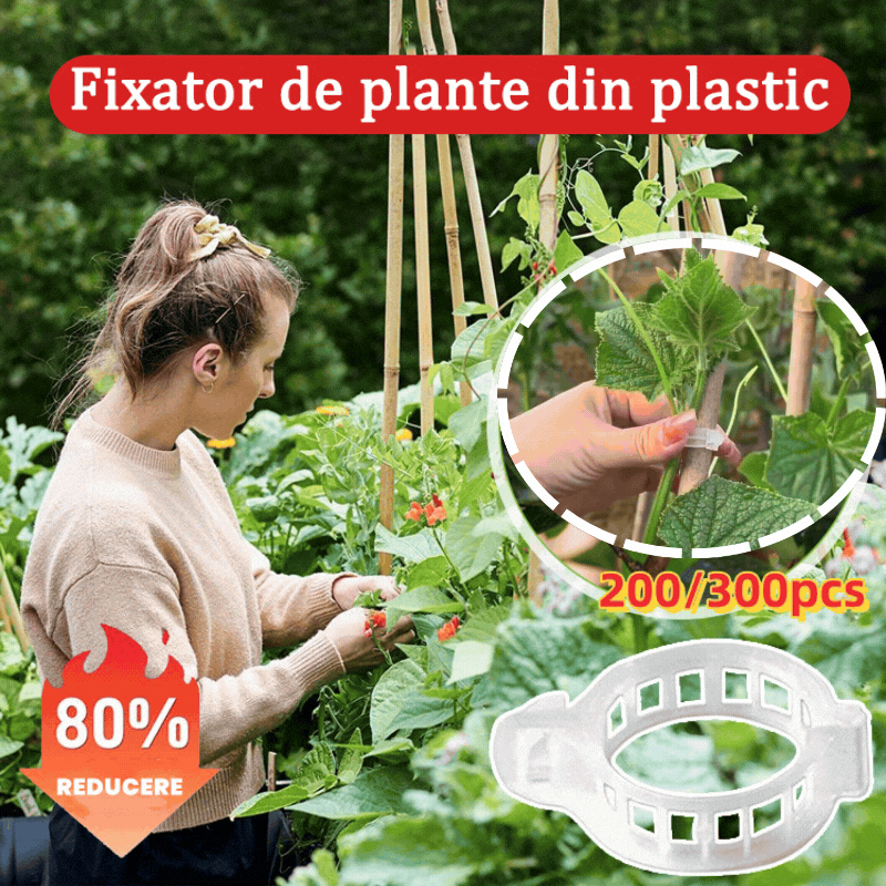 🍅🍅【200 ks.】🌱Upevňovacia svorka pre rast sadeníc
