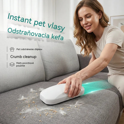 🔥50%OFF🔥🧹Prenosná kefa na odstraňovanie vlasov a žmolkov, odstraňovač žmolkov z oblečenia.