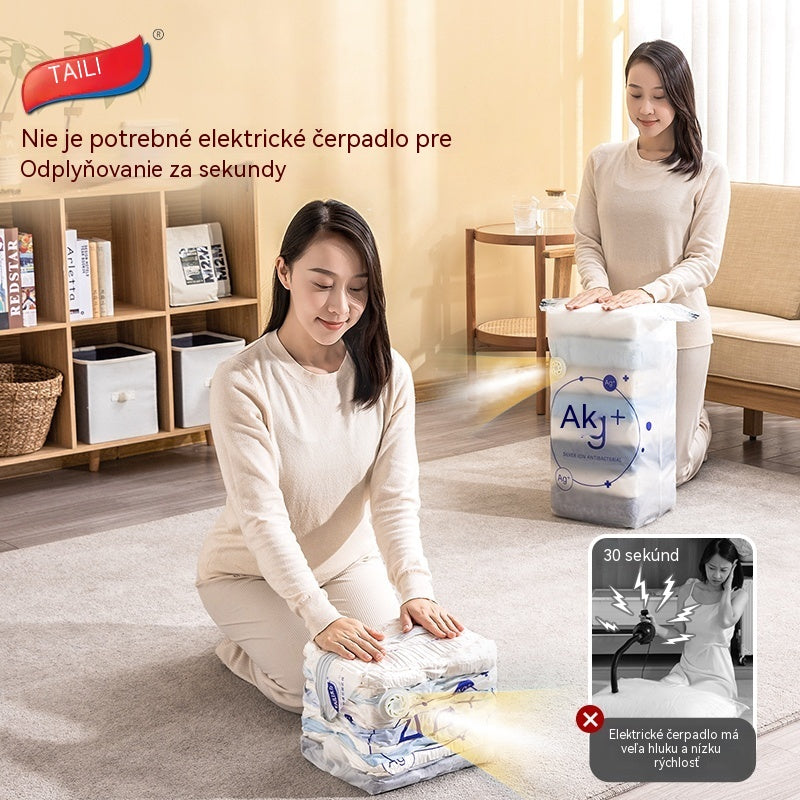 🧳 5 položiek len za 29 € 💨 Veľké stlačiteľné vákuové úložné vrecká: Nie je potrebné žiadne vzduchové čerpadlo, nepriepustné, ideálne na úsporu miesta v kufri a doma ✈️