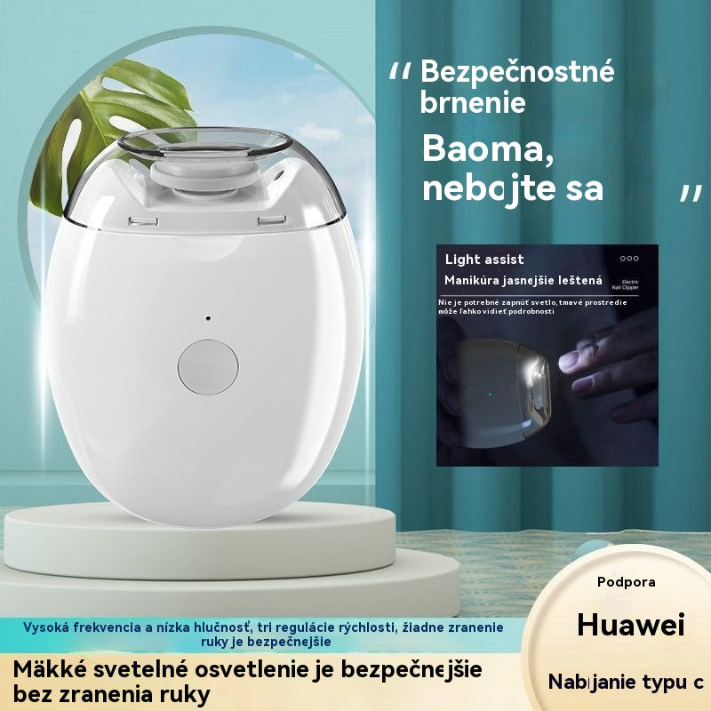 💅 50%OFF ! ✨ Automatický pilník na nechty 1, bezpečná a šetrná starostlivosť o nechty 👶🔧