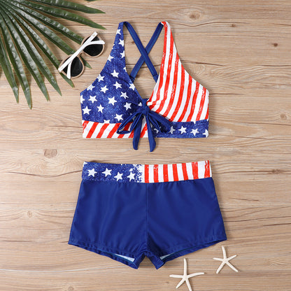 🏊‍👙 Costum de baie elegant, mărime mare, cu imprimeu