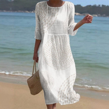 👗 ¡Último día con un 50 % de descuento 【XS-4XL】Elegante vestido casual de verano: transpirable, cómodo, versátil y favorecedor.