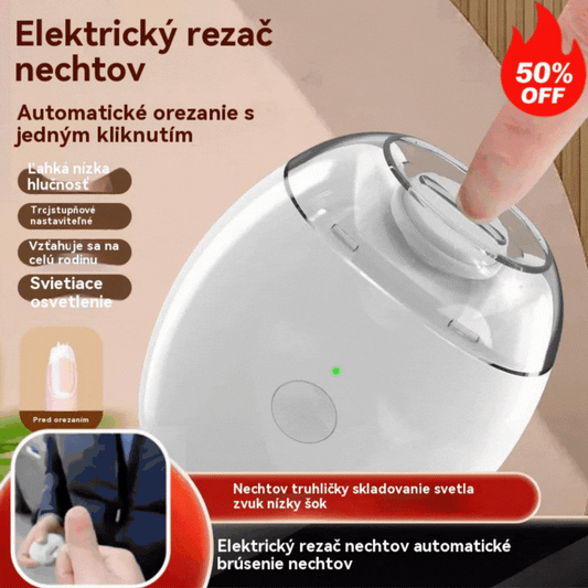 💅50%OFF ! ✨ Automatický pilník na nechty 1, bezpečná a šetrná starostlivosť o nechty 👶🔧