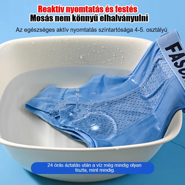 🔥✨【Especiales de verano🔥】【Paquete de 6】Calzoncillos bóxer de malla de seda de hielo transpirables de verano para hombre-