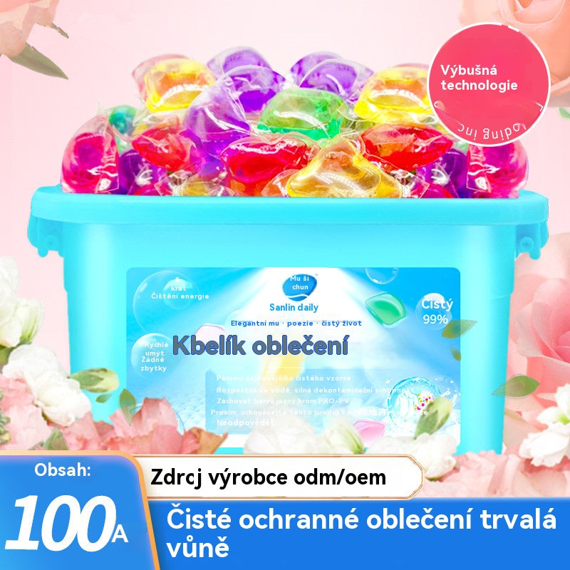 【✨1 krabička so 120 kapsulami✨】Vonné pracie kapsuly✅dlhotrvajúca vôňa✅čistenie✅dekontaminácia